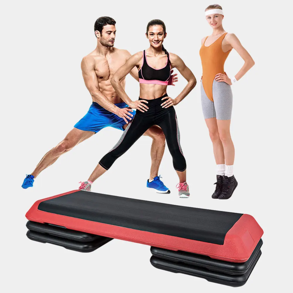 43'' Aerobic Training Stepper with 4 Risers Adjustable Aerobic Step Fitness Exercise Step Platform for Gym Home Workout
43'' Aerobic Training Stepper with 4 Risers Adjustable Aerobic Step Fitness Exercise Step Platform for Gym Home Workout