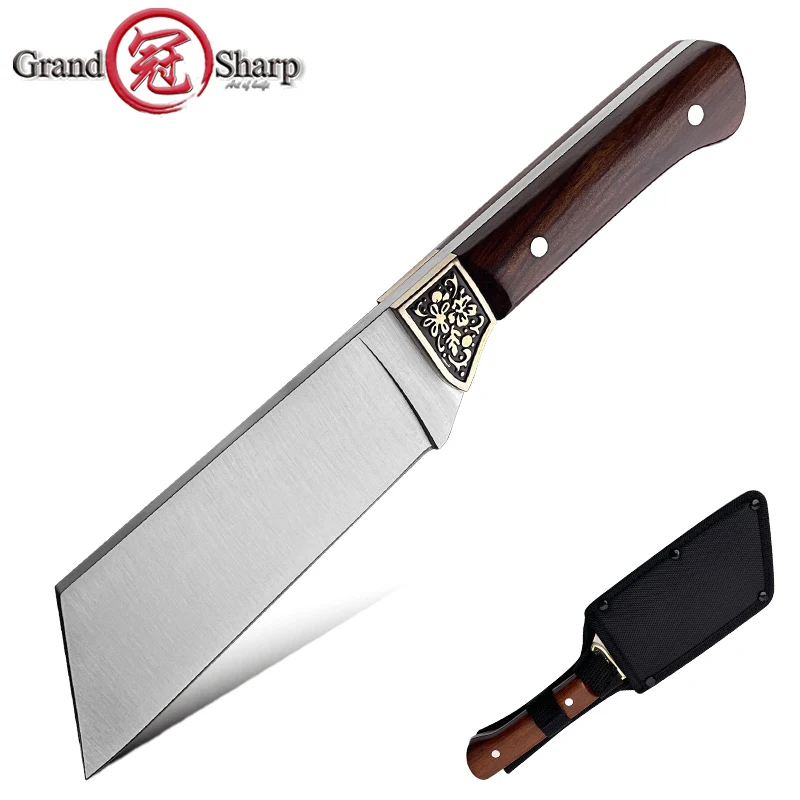 Fixed Blade Tactical Camping Hunting Knife 5Cr15 Stainless Steel Kitchen Chef Butcher Knife BBQ Outdoor Survival EDC Hand Tools
Fixed Blade Tactical Camping Hunting Knife 5Cr15 Stainless Steel Kitchen Chef Butcher Knife BBQ Outdoor Survival EDC Hand Tools