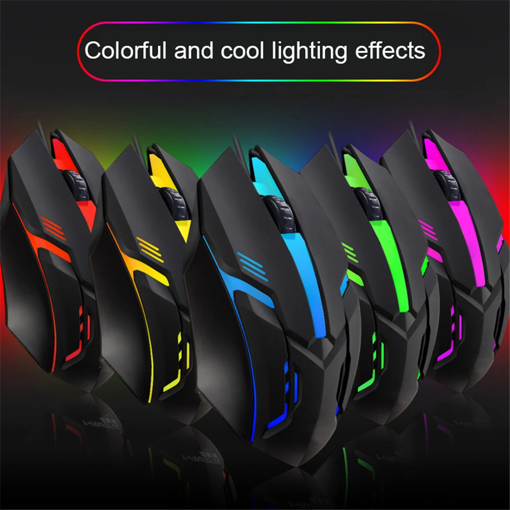 S1 Gaming Mouse 7 Colors LED Backlight Ergonomics USB Wired Gamer Mouse Flank Cable Optical Mice Gaming Mouse For Laptop Mice PC
S1 Gaming Mouse 7 Colors LED Backlight Ergonomics USB Wired Gamer Mouse Flank Cable Optical Mice Gaming Mouse For Laptop Mice PC