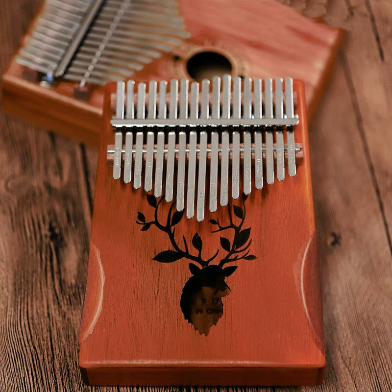 17 Keys Kalimba Mahogany Thumb Piano Musical Keyboard Gifts Outdoor High-Quality Sanza Calimba Great Sound Performance Machine
17 Keys Kalimba Mahogany Thumb Piano Musical Keyboard Gifts Outdoor High-Quality Sanza Calimba Great Sound Performance Machine