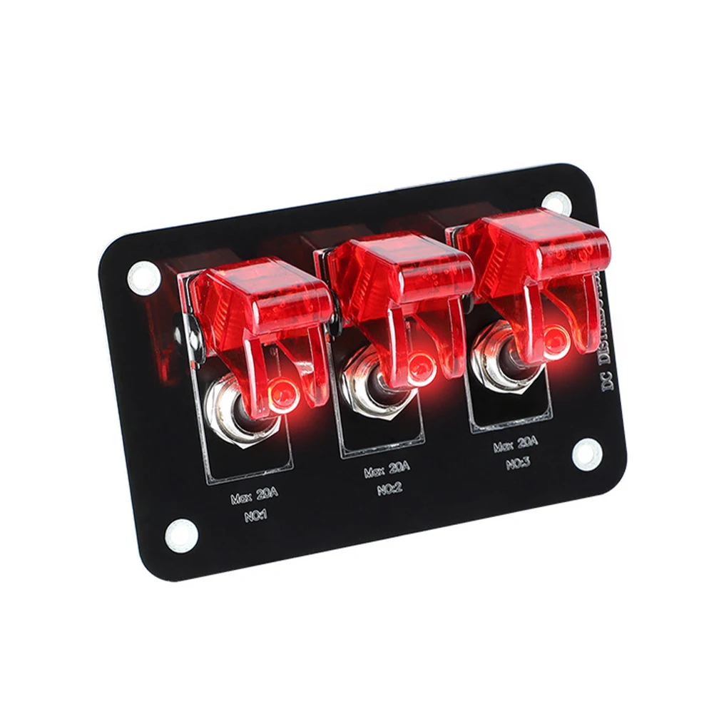 3-Gang 12V/24V 20A Rocker Switch Panel Waterproof Cover ON-OFF Ignition Switch Panel for Cars Ships Racing Car ATVs Accessories
3-Gang 12V/24V 20A Rocker Switch Panel Waterproof Cover ON-OFF Ignition Switch Panel for Cars Ships Racing Car ATVs Accessories