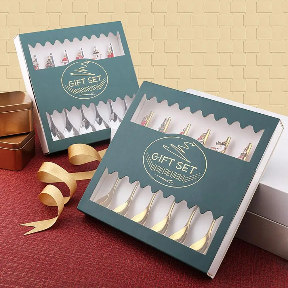 Christmas Anti-rust Steel Tableware Set Kitchen Daily Spoon Spoon Spoon New Coffee Spoon Year Soup Necessities Christmas T4F9
Christmas Anti-rust Steel Tableware Set Kitchen Daily Spoon Spoon Spoon New Coffee Spoon Year Soup Necessities Christmas T4F9