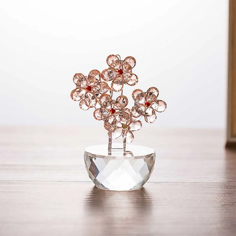 Crystal Plum Flower Figurines Glass Paperweight Unfading Bouquet Sculpture Fengshui Craft Home Decor Fairy Miniature Garden New
Crystal Plum Flower Figurines Glass Paperweight Unfading Bouquet Sculpture Fengshui Craft Home Decor Fairy Miniature Garden New