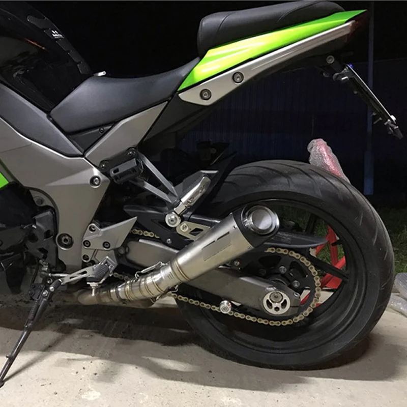 2020 Slip On выхлопных газов для KAWASAKI Z1000 Z1000SX мотоцикл изменение глушитель