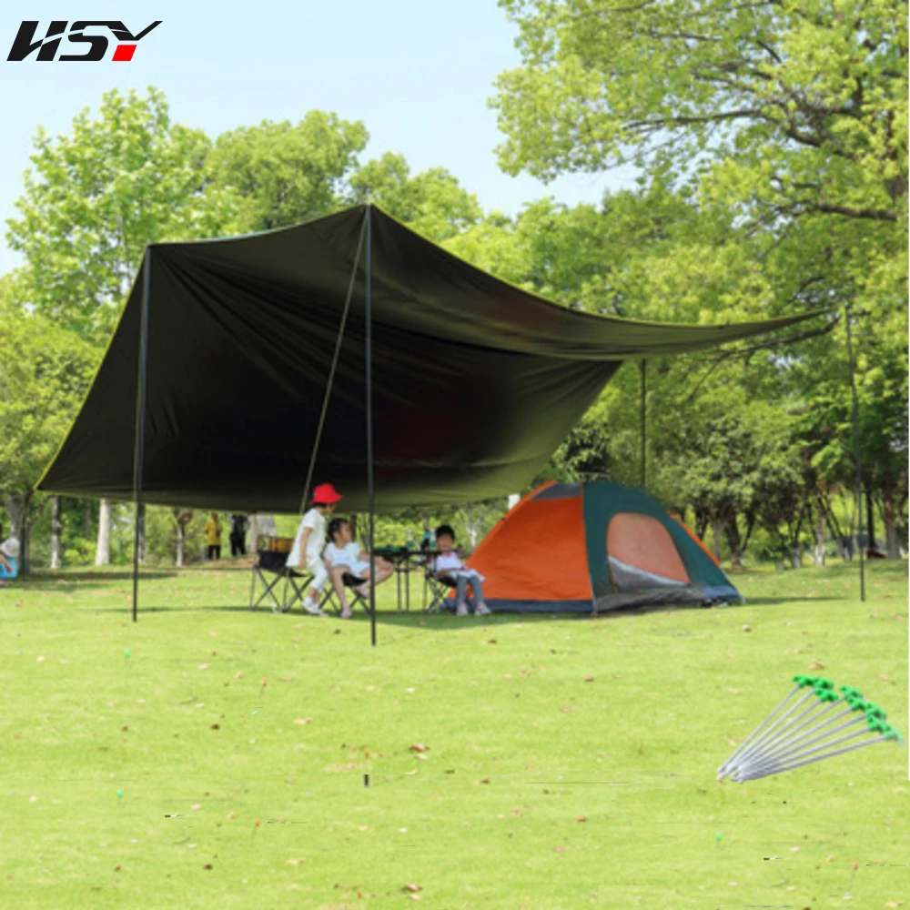 3x3M UPF50+ Waterproof 5000MM With Black Coated UV Blocking Outdoor Tarp Camping Survival Sun Dark Green Rain Awning Canopy
3x3M UPF50+ Waterproof 5000MM With Black Coated UV Blocking Outdoor Tarp Camping Survival Sun Dark Green Rain Awning Canopy