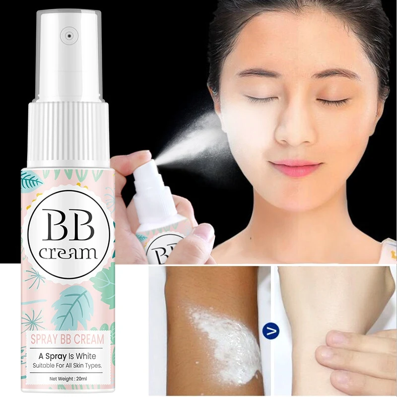 Face Concealer Spray Whitening Moisturizing BB Cream Facial Makeup Lazy Portable Beauty Cosmetics Basic Concealer Spray
Face Concealer Spray Whitening Moisturizing BB Cream Facial Makeup Lazy Portable Beauty Cosmetics Basic Concealer Spray