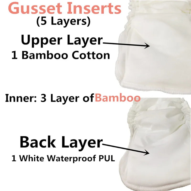 5 layers 1 piece thick anti-drawstring anti-side leakage pad diaper diaper bamboo cotton breathable pad
5 layers 1 piece thick anti-drawstring anti-side leakage pad diaper diaper bamboo cotton breathable pad
