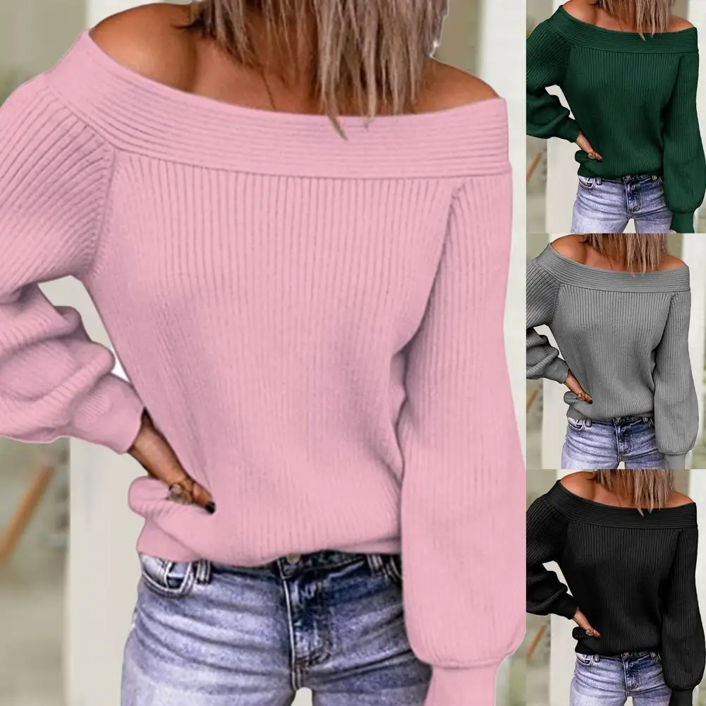 Autumn Winter Knitted Sweater Women Patchwork Off Shoulder Sexy Round Neck Pullover Loose Long Sleeve Plus Size Knitted Tops
Autumn Winter Knitted Sweater Women Patchwork Off Shoulder Sexy Round Neck Pullover Loose Long Sleeve Plus Size Knitted Tops