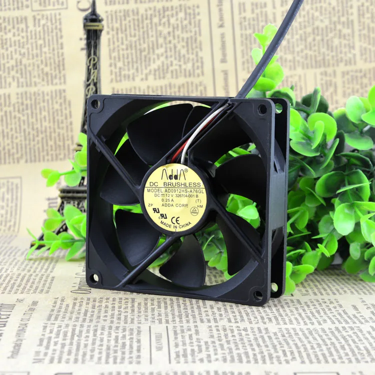 Новый 9025 9 см/12V 0.25A 3 AD0912HS-A76GL защиты электродвигателя Вентилятор охлаждения
Новый 9025 9 см/12V 0.25A 3 AD0912HS-A76GL защиты электродвигателя Вентилятор охлаждения