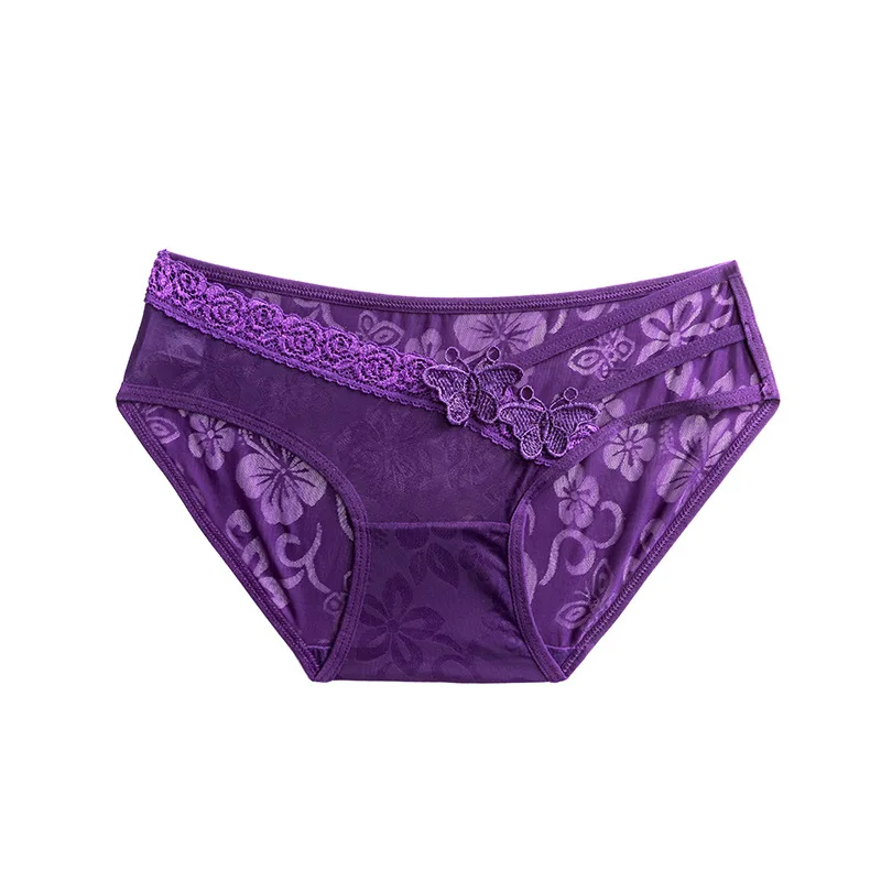 Hot Sexy Lace Women's Panties Low Waist Transparent Comfortable Briefs Breathable Cotton Hip Thin
Hot Sexy Lace Women's Panties Low Waist Transparent Comfortable Briefs Breathable Cotton Hip Thin