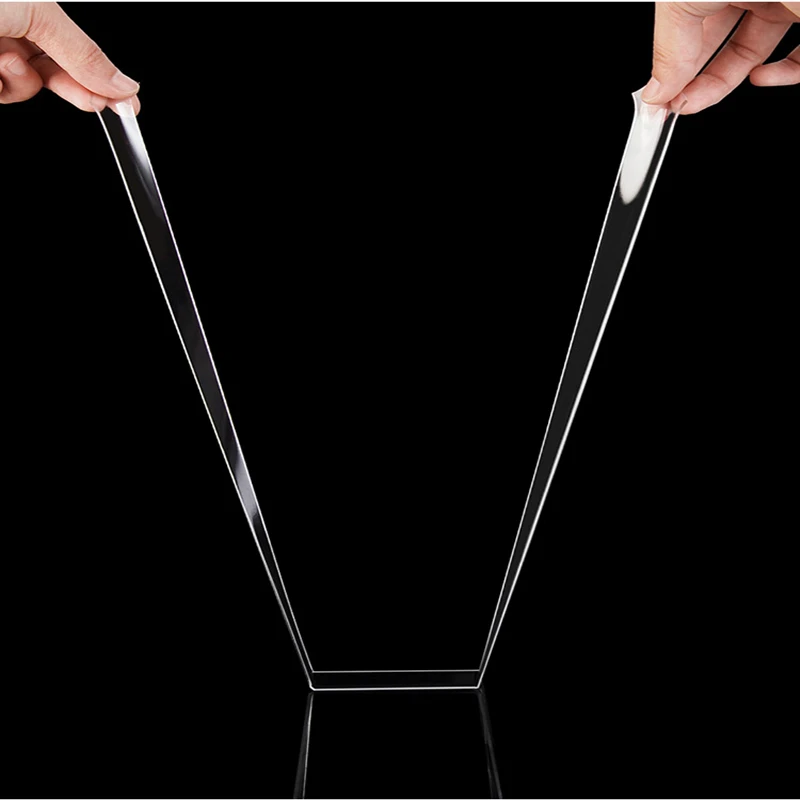 Nano Strong Double-sided Waterproof Tape No Trace High Temperature Resistant Transparent Cleaning Can Be Reused 1/3/5 Meters
Nano Strong Double-sided Waterproof Tape No Trace High Temperature Resistant Transparent Cleaning Can Be Reused 1/3/5 Meters