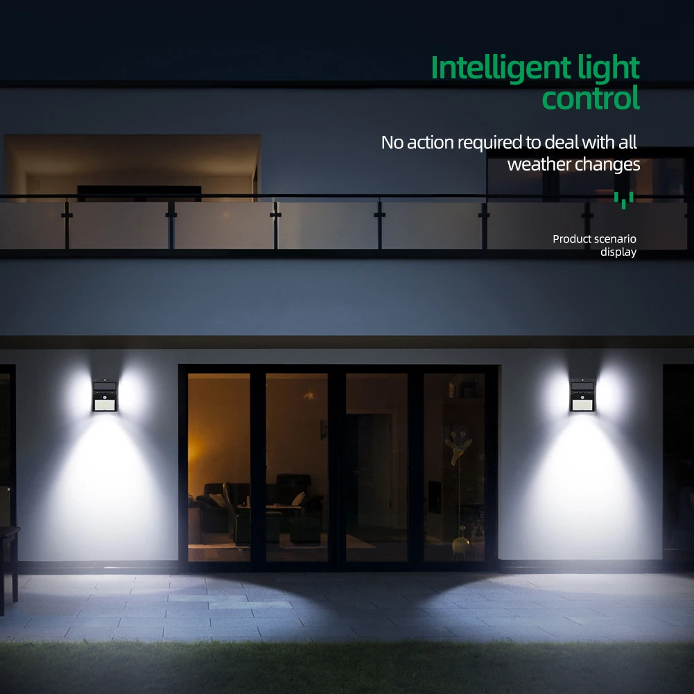 140LED Solar Light Outdoors Solar Wall Lamp PIR Motion Sensor 3Modes Solar Powered Sunlight Street Light for Garden Decoration
140LED Solar Light Outdoors Solar Wall Lamp PIR Motion Sensor 3Modes Solar Powered Sunlight Street Light for Garden Decoration