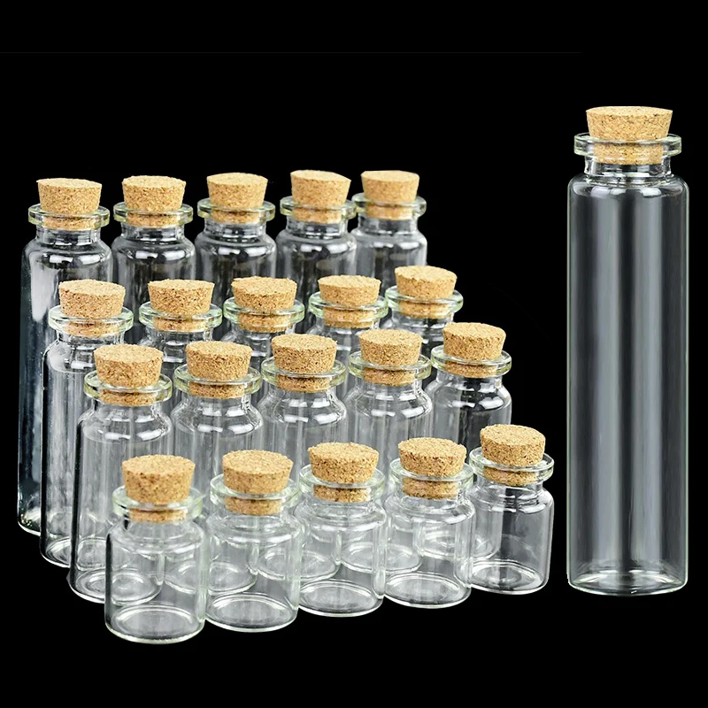 5Pcs Multisize Christmas Wish Bottles Mini Glass Drifting Wish Bottle With Cork For Wedding Birthday Party Gift DIY Vial Pendant 
5Pcs Multisize Christmas Wish Bottles Mini Glass Drifting Wish Bottle With Cork For Wedding Birthday Party Gift DIY Vial Pendant
