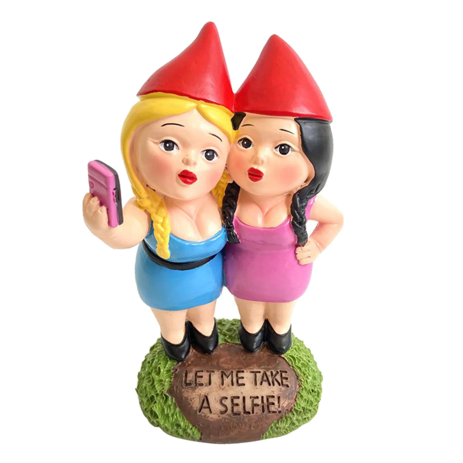 Novelty Garden Gnome Statue Mini Resin Garden Gnome for Christmas Holiday Dress Up DIY
Novelty Garden Gnome Statue Mini Resin Garden Gnome for Christmas Holiday Dress Up DIY