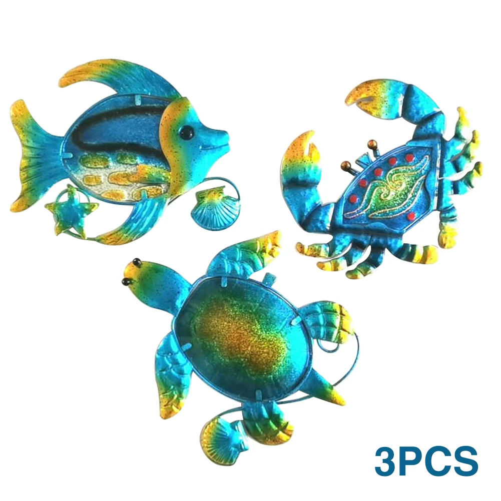 3pcs Art Craft Balcony Home Pool Deck Garden Bedroom Fish Crab Wall Decoration Ocean Themed Iron Indoor Outdoor Patio Sea Turtle
3pcs Art Craft Balcony Home Pool Deck Garden Bedroom Fish Crab Wall Decoration Ocean Themed Iron Indoor Outdoor Patio Sea Turtle