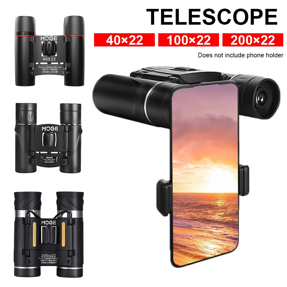 Professional HD Binoculars Telescope Low Light Vision High Magnification Folding Telescope for Hiking Hunting Bird Watching
Professional HD Binoculars Telescope Low Light Vision High Magnification Folding Telescope for Hiking Hunting Bird Watching