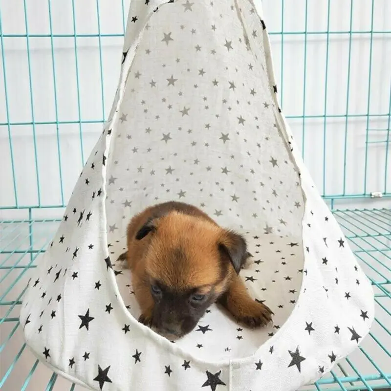 Cat Hammock Bed Cone Shape Breathable Linen Sponge Tent Hanging Cage Cover for Cat Pet Supplies Cat Beds & Mats 
Cat Hammock Bed Cone Shape Breathable Linen Sponge Tent Hanging Cage Cover for Cat Pet Supplies Cat Beds & Mats