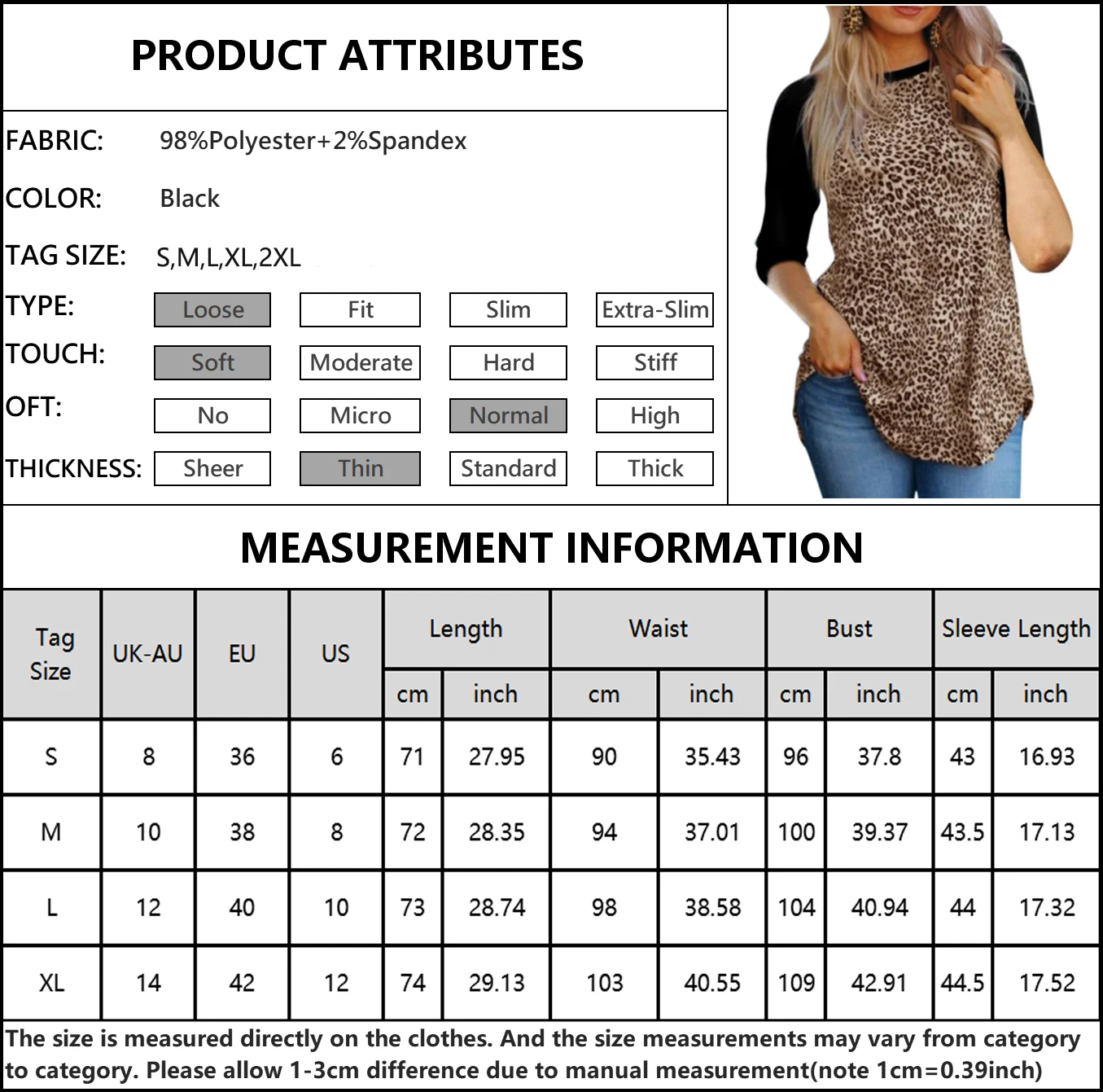 Patchwork T-shirt Women's Summer Casual T-shirt Half Sleeve Round Neck Leopard Print Colorblock Tops Femme T-shirts 2021 D30 
Patchwork T-shirt Women's Summer Casual T-shirt Half Sleeve Round Neck Leopard Print Colorblock Tops Femme T-shirts 2021 D30