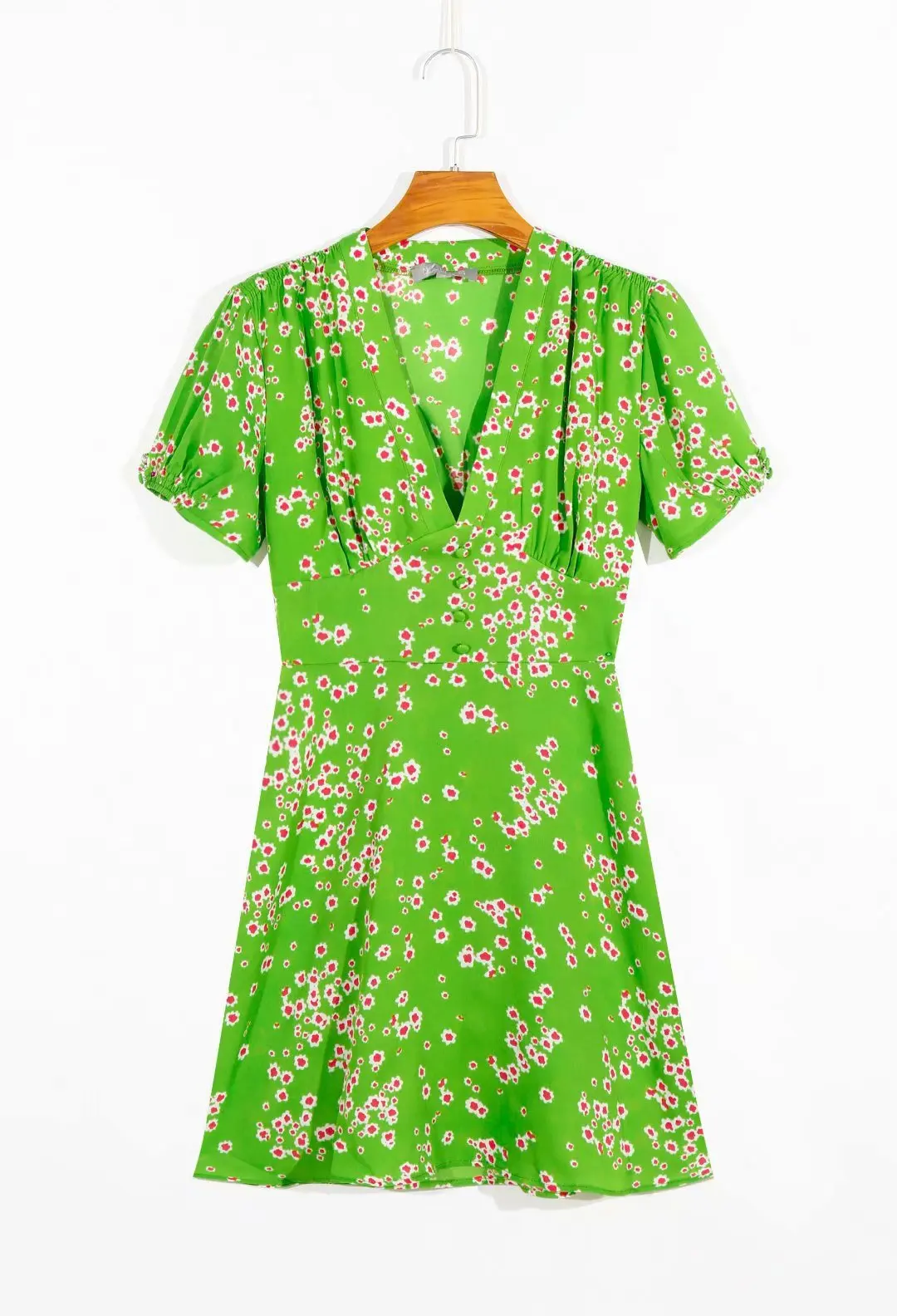 Kawaii V-neck Fashion Bodycon Dress Green Printing High Waist Tight Waist Dress Vestidos De Mujer Casual Summer Dress 2021
Kawaii V-neck Fashion Bodycon Dress Green Printing High Waist Tight Waist Dress Vestidos De Mujer Casual Summer Dress 2021