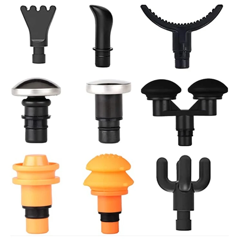 9PCS Replacement Universal Fascia Gun Massage Head Body Relaxation Fascia Massager Gun Replacement Head Massage Tool Accessories
9PCS Replacement Universal Fascia Gun Massage Head Body Relaxation Fascia Massager Gun Replacement Head Massage Tool Accessories