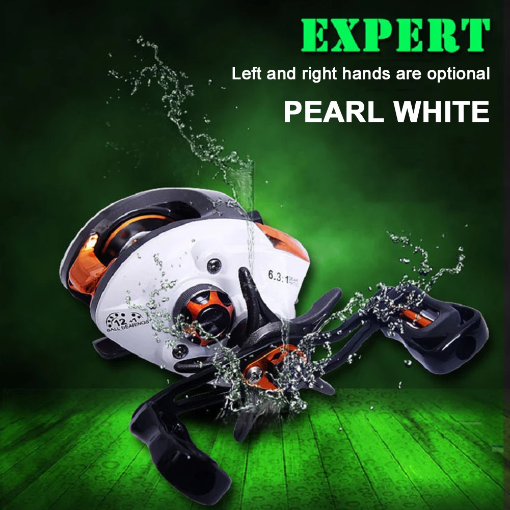 Fishing Accessories Baitcasting Reel 12+1 Ball Bearings 6.3:1 Gear Ratio Magnetic Braking System
Fishing Accessories Baitcasting Reel 12+1 Ball Bearings 6.3:1 Gear Ratio Magnetic Braking System
