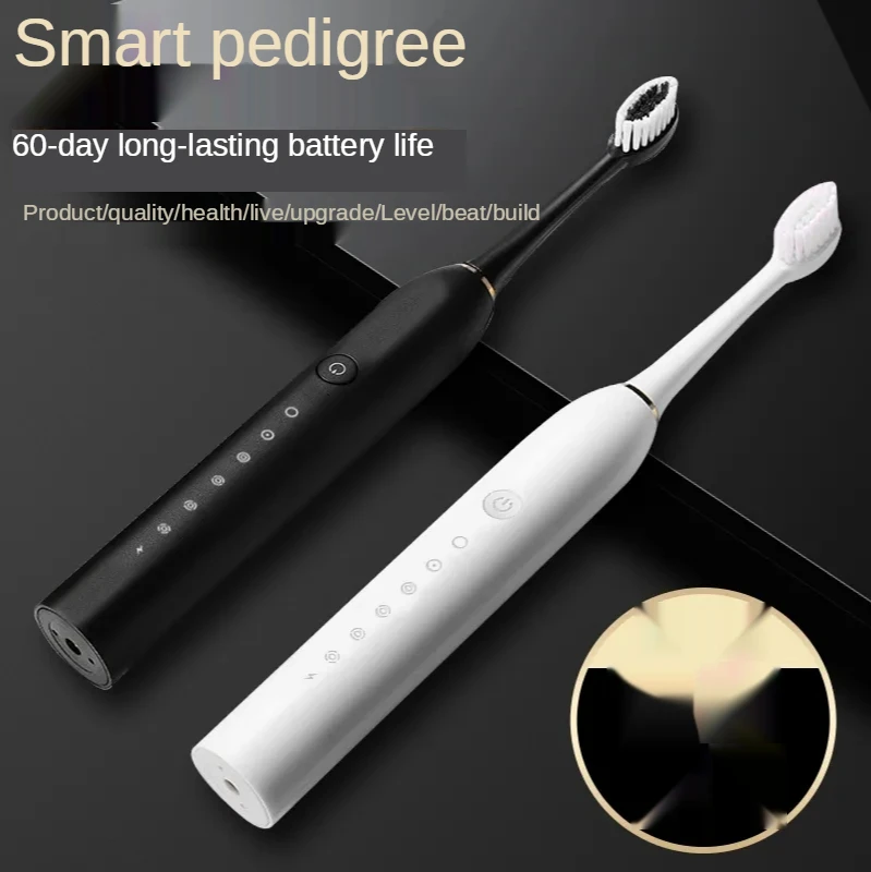 Electric Toothbrush Adult Smart Rechargeable Sonic Full Automatic Waterproof Soft Hair Student Couple Support Bulk Order
Electric Toothbrush Adult Smart Rechargeable Sonic Full Automatic Waterproof Soft Hair Student Couple Support Bulk Order