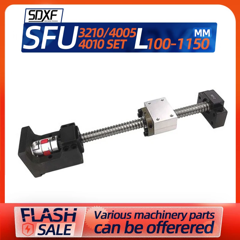 Ball Screw Waist Nut SFU3210 4005 4010 Integrated Screw Engraving Machine Servo Motor Seat Fixed Seat Module Sliding Table Set
Ball Screw Waist Nut SFU3210 4005 4010 Integrated Screw Engraving Machine Servo Motor Seat Fixed Seat Module Sliding Table Set