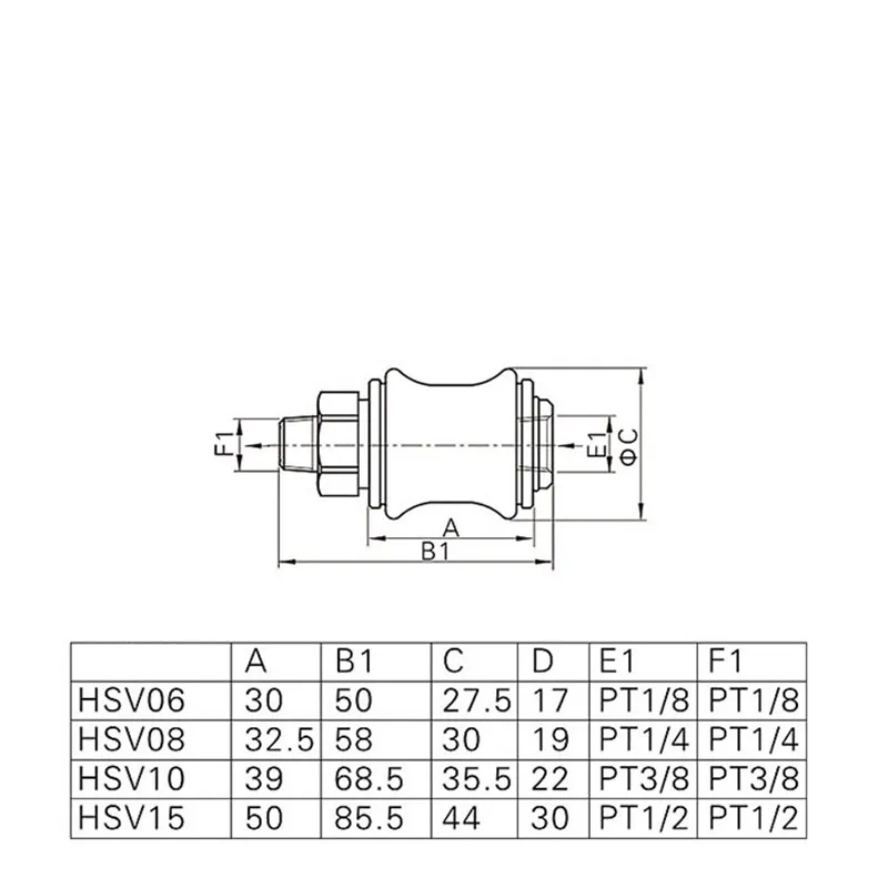 

1PCS HSV-06 HSV-08 HSV-10 HSV-15 Pneumatic slide switch Hand slide valve Flow Control Manual Slide G1/8 1/4 3/8 1/2 BSPT Thread