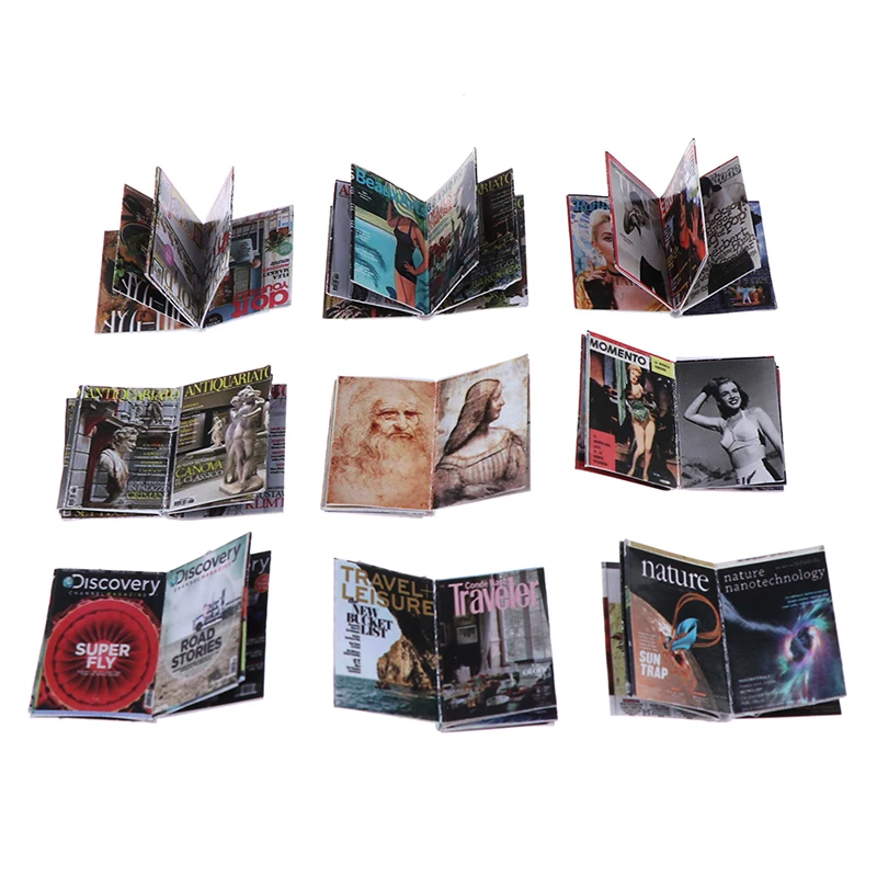 3PCS 1:12 Scale Dollhouse Miniature Comic Book Mini Magazine Pretend Play Doll House Furniture Decration Accessories Toy
3PCS 1:12 Scale Dollhouse Miniature Comic Book Mini Magazine Pretend Play Doll House Furniture Decration Accessories Toy