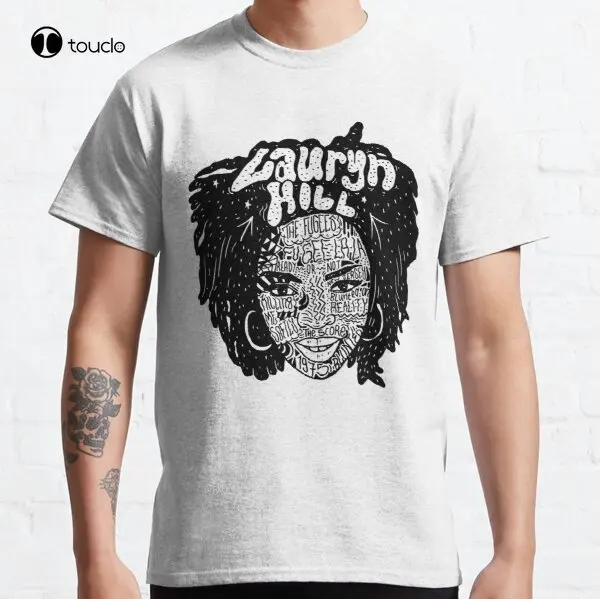 Подарки для женщин Классическая футболка Лаурин Хиллз на заказ Aldult подростковая
