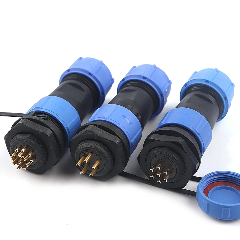 IP68 SP17 Back Nut TYPE 2/3/4/5/7/9 Pin Waterproof Aviation Wire Connector Cable Aviation Plug Socket
IP68 SP17 Back Nut TYPE 2/3/4/5/7/9 Pin Waterproof Aviation Wire Connector Cable Aviation Plug Socket