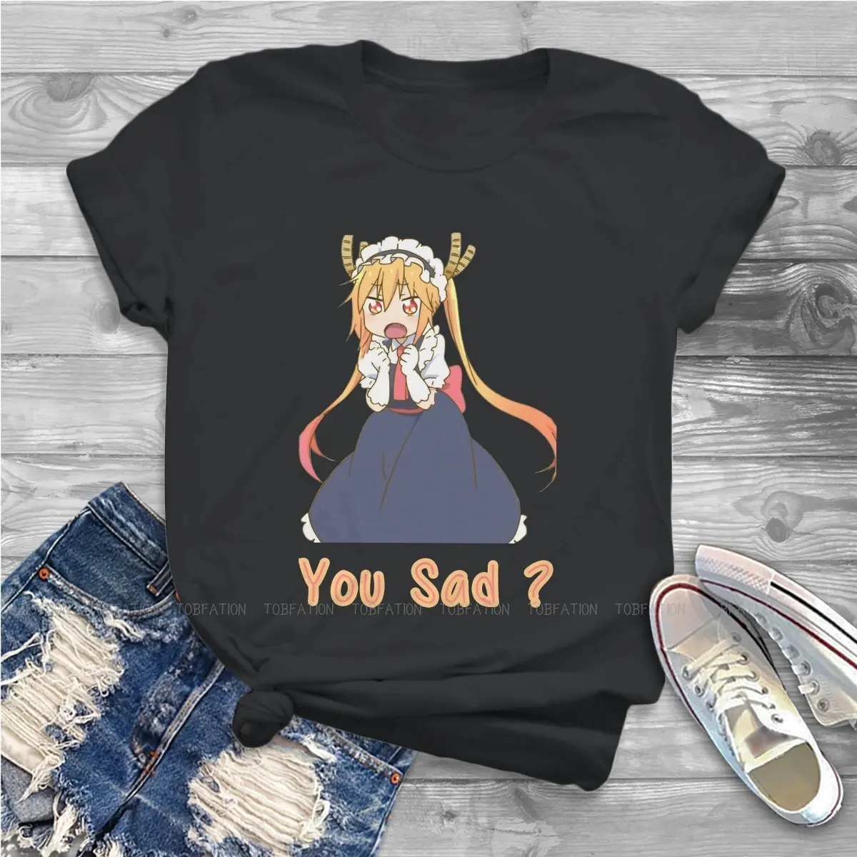 Tohru Cute Girls Women T-Shirt Miss Kobayashi's Dragon Maid Blusas Harajuku Casual Short Sleeve Vintage Oversized Tops
Tohru Cute Girls Women T-Shirt Miss Kobayashi's Dragon Maid Blusas Harajuku Casual Short Sleeve Vintage Oversized Tops