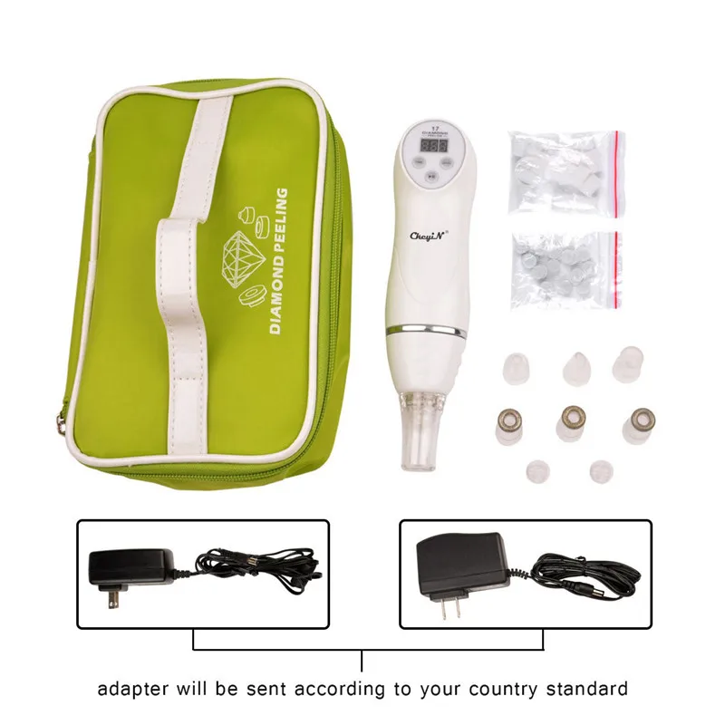 Diamond Dermabrasion Face Deep Nose Blackhead Remover Vacuum Suction Pore Cleaner Kit Acne Pimple Remover Beauty Skin Care Tool
Diamond Dermabrasion Face Deep Nose Blackhead Remover Vacuum Suction Pore Cleaner Kit Acne Pimple Remover Beauty Skin Care Tool