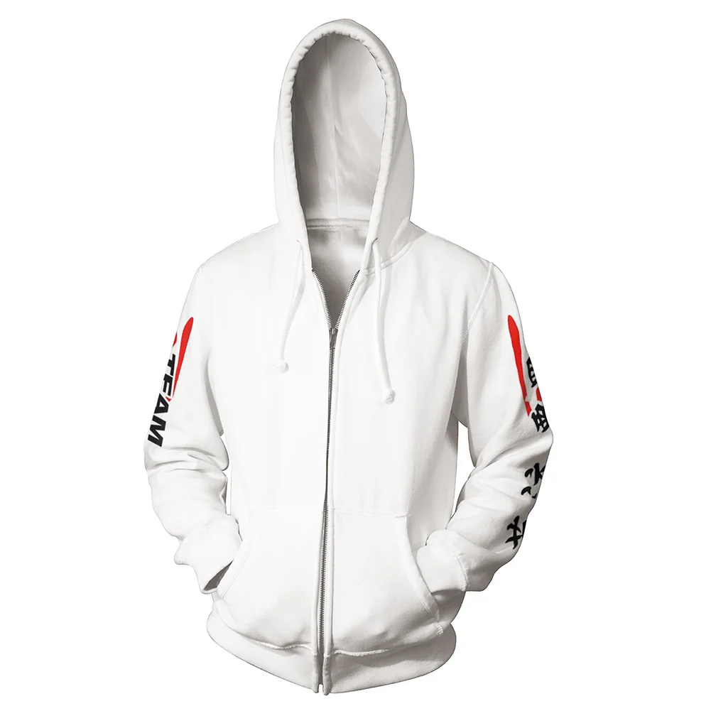 Tokyo Revengers Walhalla Hanemiya Kazutora Cosplay Hoodie 3D Printed Hooded Sweatshirt Men Women Streetwear Zip Up Jackat Coat
Tokyo Revengers Walhalla Hanemiya Kazutora Cosplay Hoodie 3D Printed Hooded Sweatshirt Men Women Streetwear Zip Up Jackat Coat