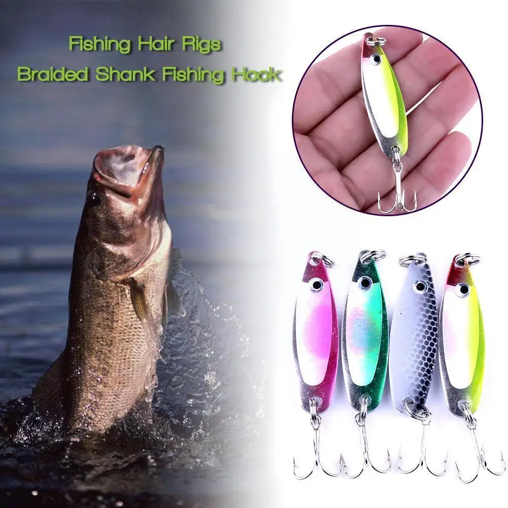 1PC Metal Sequin Fishing Lure 5cm/6.5g Artificial Bait Equipment Anti-Corrosion Accessories Fly Fishing Fishing R2Z3 
1PC Metal Sequin Fishing Lure 5cm/6.5g Artificial Bait Equipment Anti-Corrosion Accessories Fly Fishing Fishing R2Z3