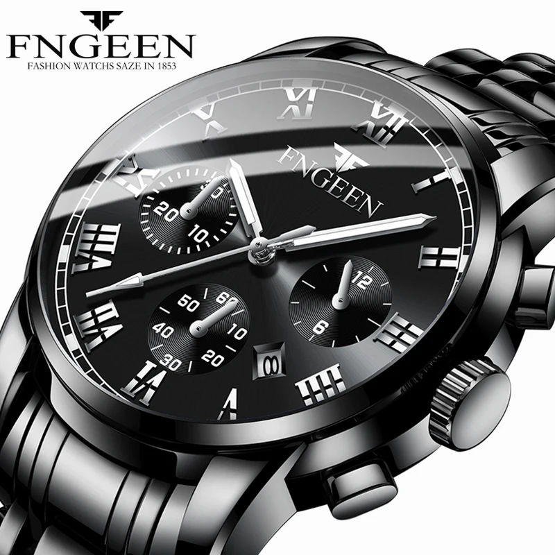 Top Brand FNGEEN Sports Men Watch Army Military Men Wristwatch Auto Date Fashion Casual Quartz Male Clock Saat Relogio Masculino
Top Brand FNGEEN Sports Men Watch Army Military Men Wristwatch Auto Date Fashion Casual Quartz Male Clock Saat Relogio Masculino