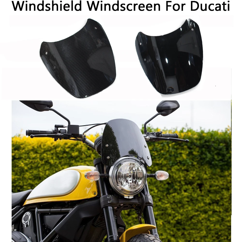 For Ducati Scrambler 2016-2018 Motorcycle Windscreen Windshield Shield Screen Visor Parabrisa with Bracket 2017 Accessories
For Ducati Scrambler 2016-2018 Motorcycle Windscreen Windshield Shield Screen Visor Parabrisa with Bracket 2017 Accessories