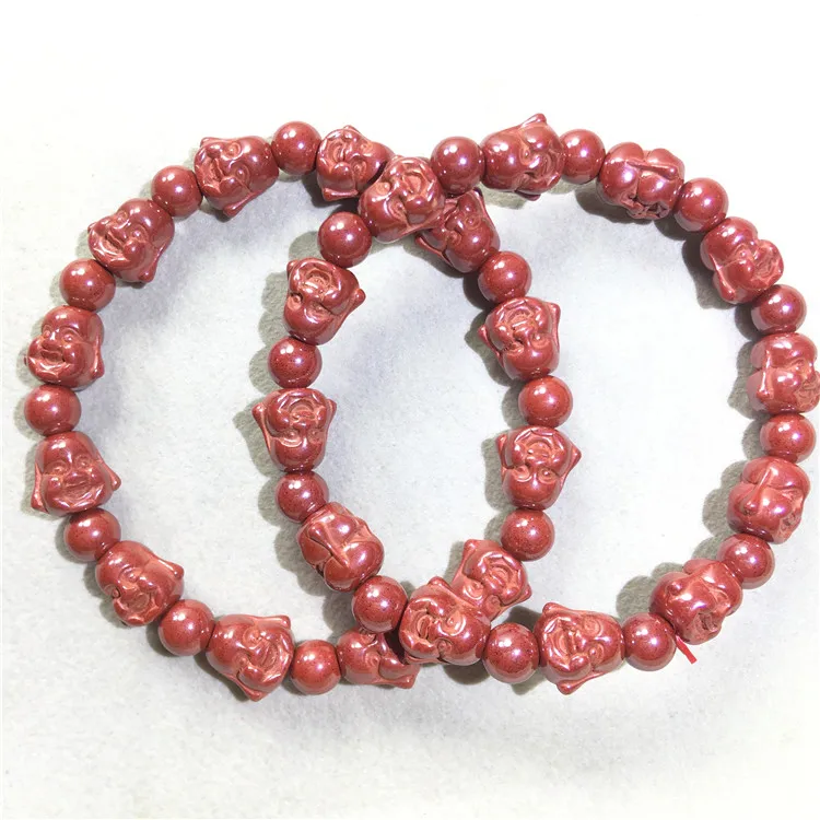 Raw ore cinnabar red sand Buddha bracelet original ore cinnabar red bracelet carved Buddha head bracelet
Raw ore cinnabar red sand Buddha bracelet original ore cinnabar red bracelet carved Buddha head bracelet
