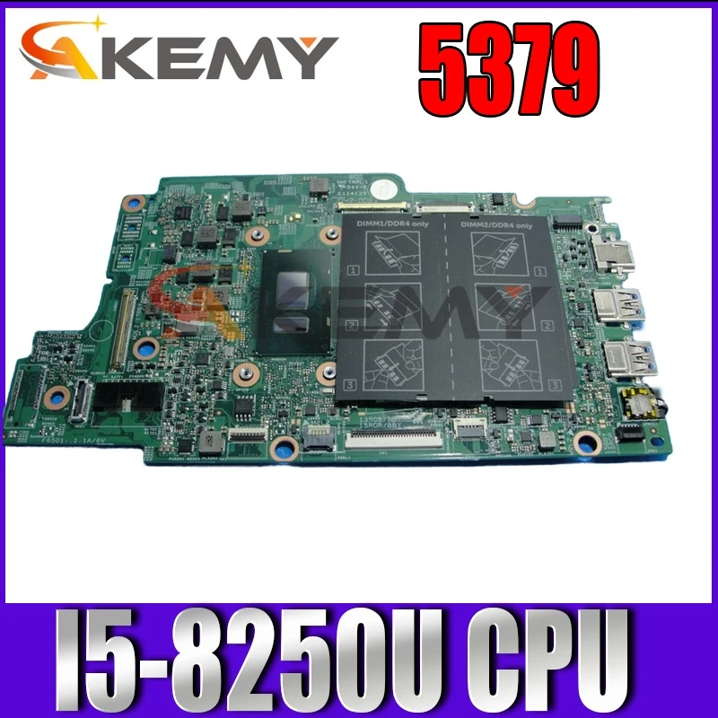 FOR DELL Inspiron 5379 Laptop Motherboard notebook pc W/ I5-8250U CPU 00KJ0J CN-00KJ0J DDR4 100% fully tested
FOR DELL Inspiron 5379 Laptop Motherboard notebook pc W/ I5-8250U CPU 00KJ0J CN-00KJ0J DDR4 100% fully tested