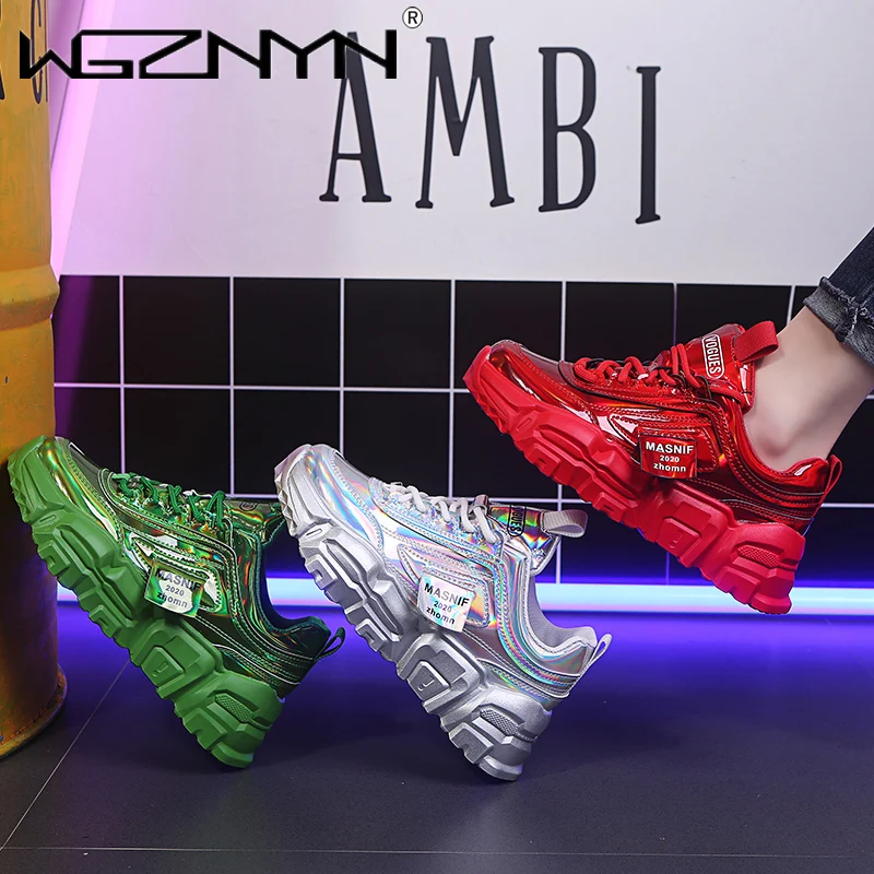 WGZNYN 2021 Spring Women Sneakers Breathable Waterproof Platform Vulcanize Shoes Woman Pu Leather Casual Shoes Tenis Feminino
WGZNYN 2021 Spring Women Sneakers Breathable Waterproof Platform Vulcanize Shoes Woman Pu Leather Casual Shoes Tenis Feminino