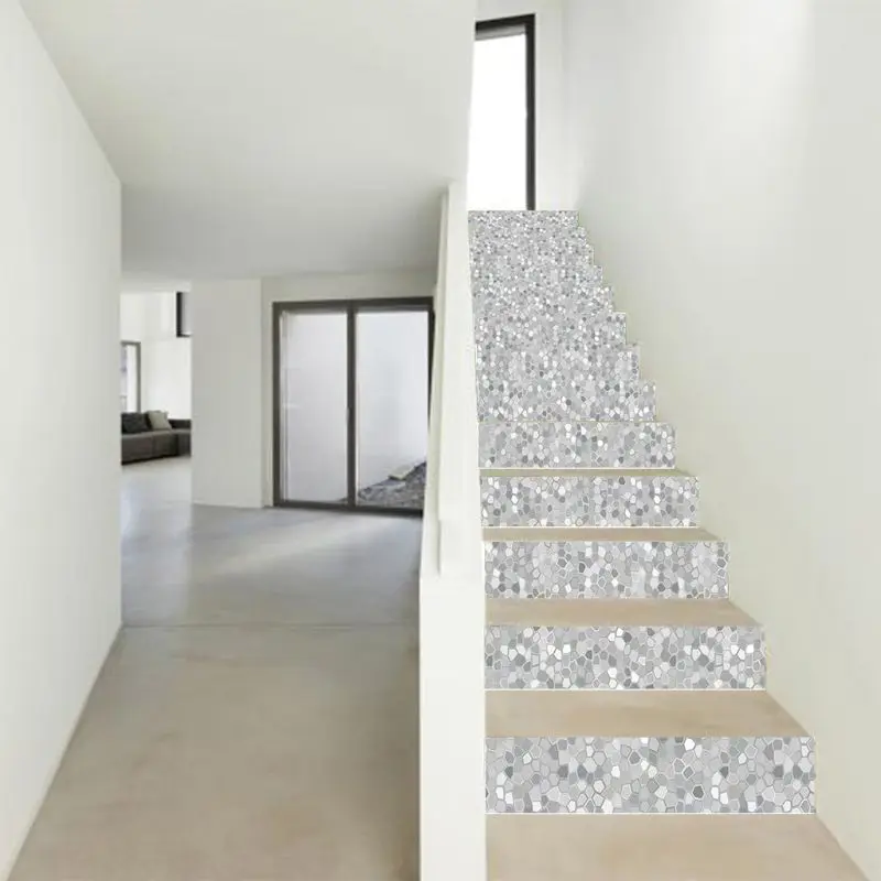 6pcs/set 3D Stair Riser Floor Stickers Waterproof Removable Self Adhesive DIY Stairway Decals Murals Home Decor Dropshipping
6pcs/set 3D Stair Riser Floor Stickers Waterproof Removable Self Adhesive DIY Stairway Decals Murals Home Decor Dropshipping