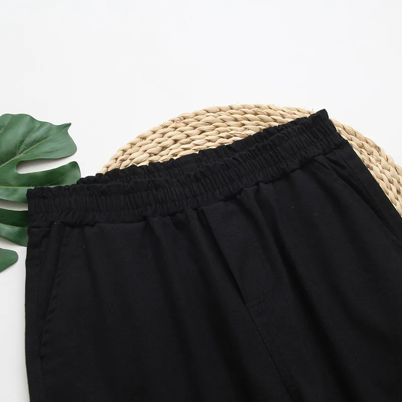 Plus size 2020 spring line slacks plus fat plus cotton dungarees style leggings with pockets on both sides 220-pound woman
Plus size 2020 spring line slacks plus fat plus cotton dungarees style leggings with pockets on both sides 220-pound woman