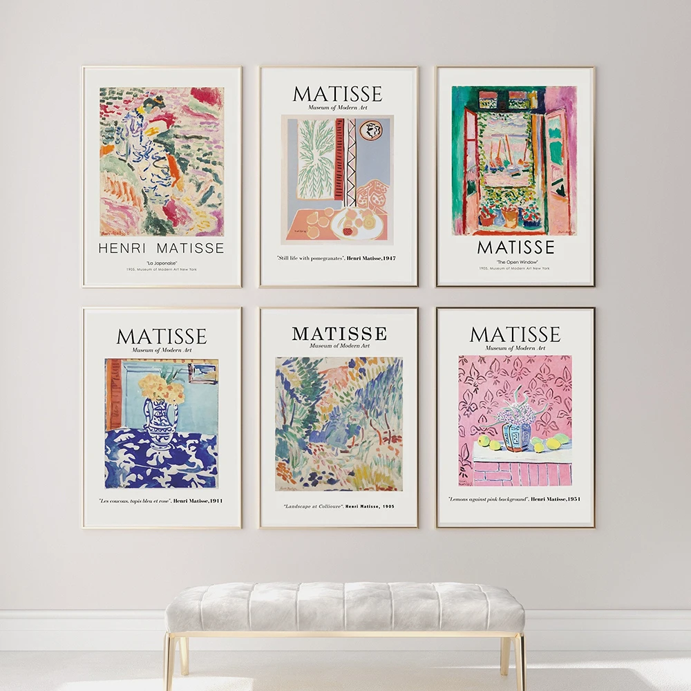 Henri Matisse Poster Mid Century Canvas Painting Nordic Vintage Art Print Modern Gallery Wall Picture For Living Room Home Decor
Henri Matisse Poster Mid Century Canvas Painting Nordic Vintage Art Print Modern Gallery Wall Picture For Living Room Home Decor