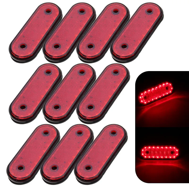 10PCS Amber white red Markerings Light Side Marker LED 24v Trusk Lamp Pickup Truck Side Marker Lights For Truck 
10PCS Amber white red Markerings Light Side Marker LED 24v Trusk Lamp Pickup Truck Side Marker Lights For Truck