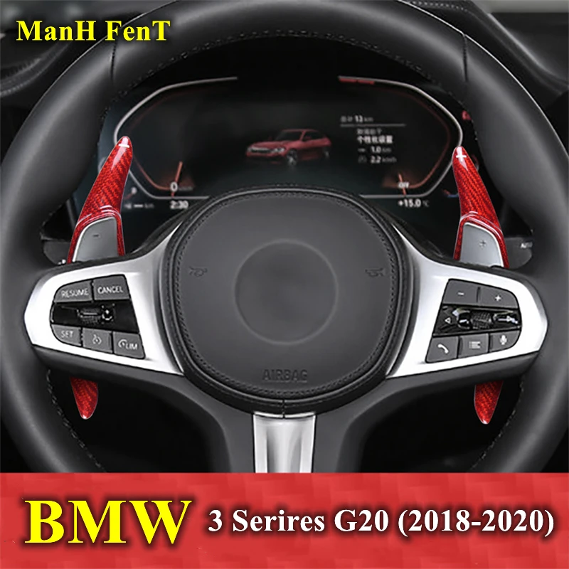 For BMW 3 Series G20 Car Steering Wheel Shift Paddle Shifter Extension Forged Carbon Fiber 2018-2020
For BMW 3 Series G20 Car Steering Wheel Shift Paddle Shifter Extension Forged Carbon Fiber 2018-2020