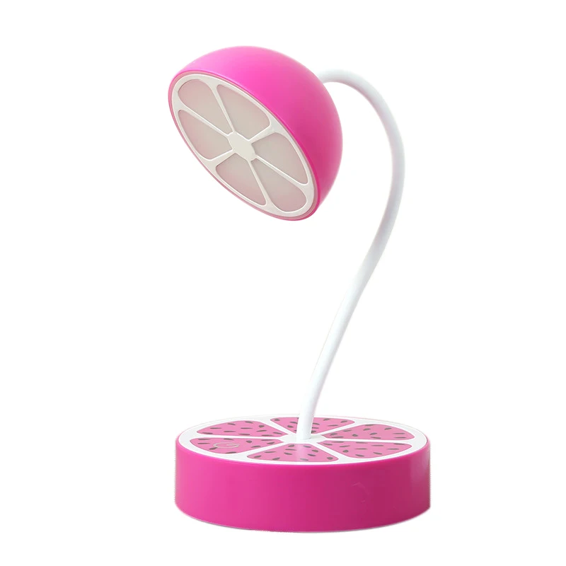 Новый Usb Перезаряжаемый Lemon Led Настольная лампа регулируемая интенсивность