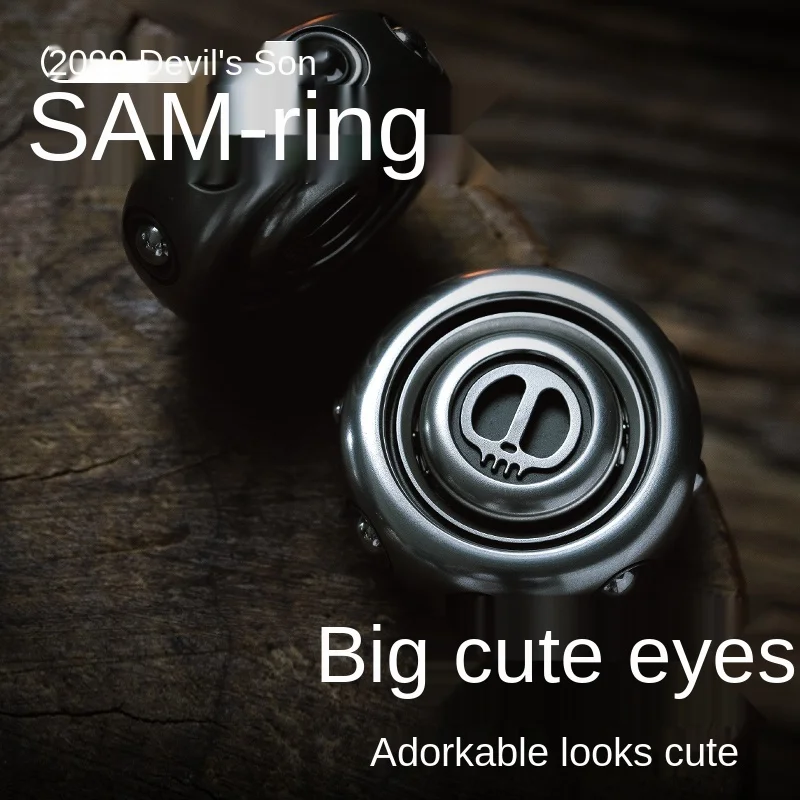 Sam Ring Gyro Devil's Son Пальчиковый декомпрессионный артефакт EDC вращающийся на пальце черная технология игрушка
Sam Ring Gyro Devil's Son Пальчиковый декомпрессионный артефакт EDC вращающийся на пальце черная технология игрушка