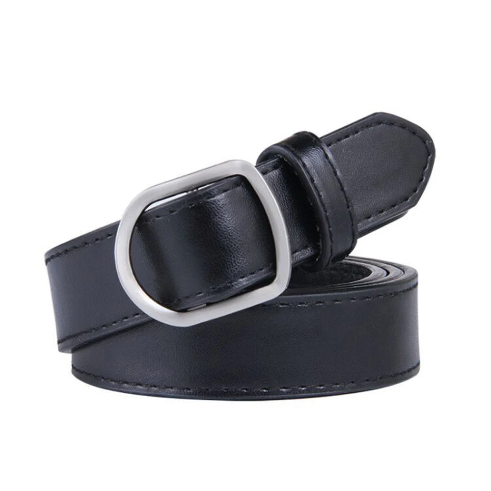 Fashion No-hole Buckle Women Belt Luxury Designer Belts Jeans Decorative Female Dress Thin PU Leather Waist Strap
Fashion No-hole Buckle Women Belt Luxury Designer Belts Jeans Decorative Female Dress Thin PU Leather Waist Strap