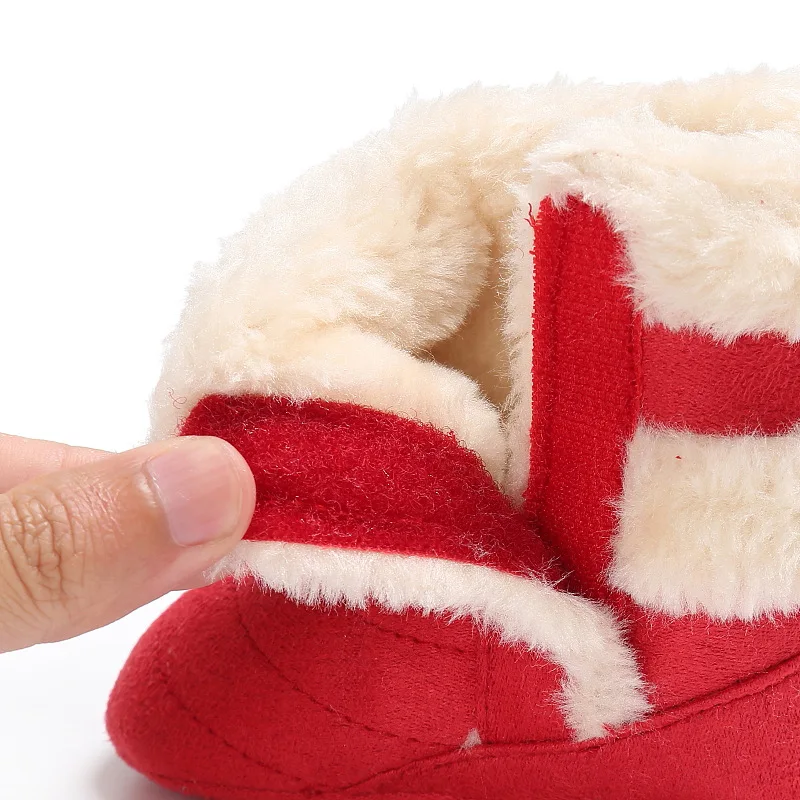 KIDSUN 2021 Winter Snow Boots Baby booties Warm Fluff Indoor Cottton Soft Rubber Sole Infant Newborn Toddler Baby Shoes 0-18M
KIDSUN 2021 Winter Snow Boots Baby booties Warm Fluff Indoor Cottton Soft Rubber Sole Infant Newborn Toddler Baby Shoes 0-18M