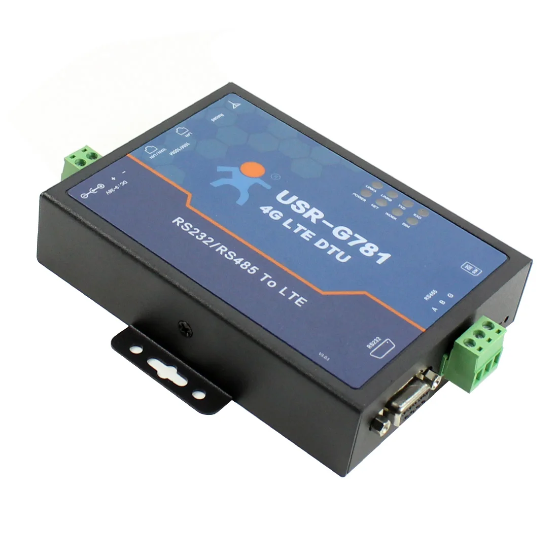 USR-G781 австралийская версия промышленный ip-модем Celluar с функцией маршрутизатора RS232 RS485 последовательный 4G LTE модемы с Ethernet
USR-G781 австралийская версия промышленный ip-модем Celluar с функцией маршрутизатора RS232 RS485 последовательный 4G LTE модемы с Ethernet